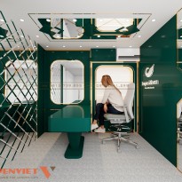 Thiết kế nội thất phòng livestream nhỏ gọn chỉ 12m2